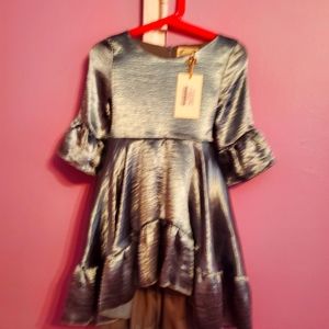 Joyfolie Mayra Dress Ice Blue 2T